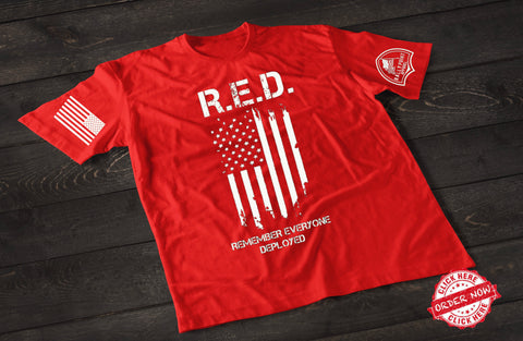 Remember Everyone Deployed Patriotic Shirt